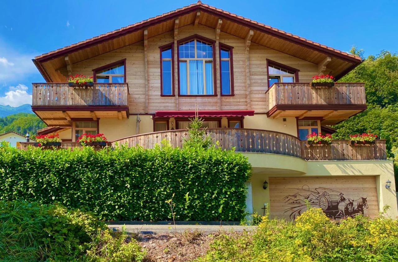 Doodle'S Amazing Chalet -Walensee - Flumserberg - Churfirsten - Heidiland - Pool - Sauna Mols Bagian luar foto